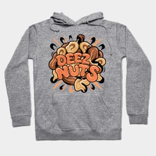 Deez Nuts Lettering Hoodie